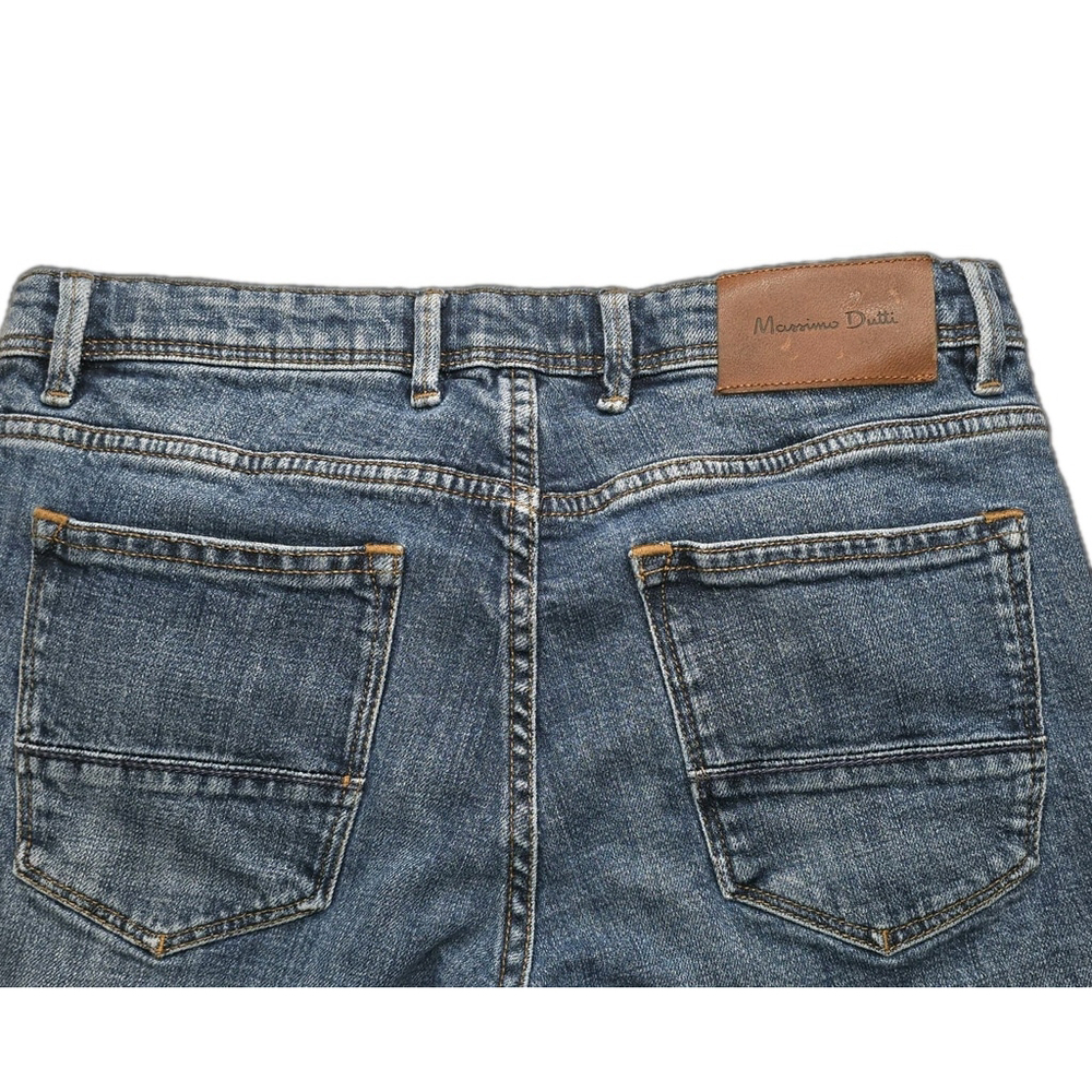 Massimo Dutti Selvedge Slim Jeans Men’s 30 Blue Premium Denim 28 Inseam - Picture 13 of 13